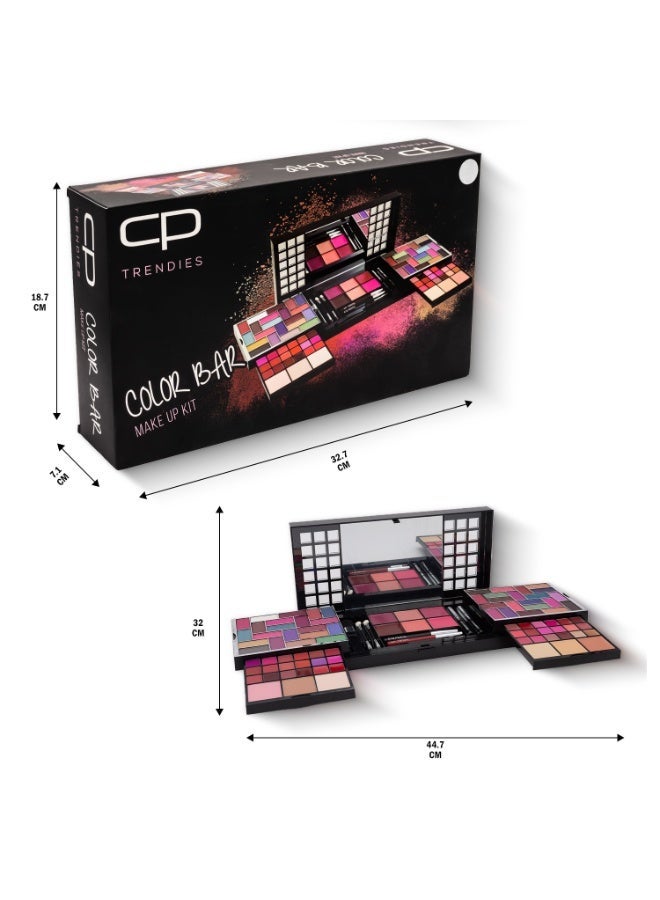 CP Trendies Colorbar Make Up Kit - Kit No. 76, Ultimate Color Complete Makeup Kit Gift Set for Women| All-in-one Makeup Kit - Image 3